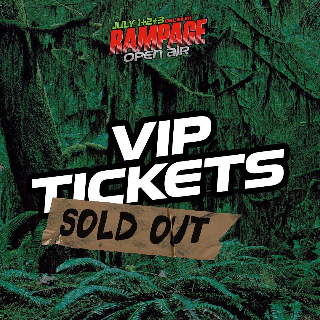 VIP Sold out!