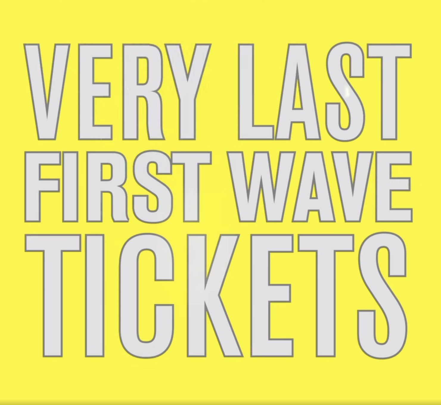 FIRST WAVE TICKETS FOR ADE WILL SELL OUT!