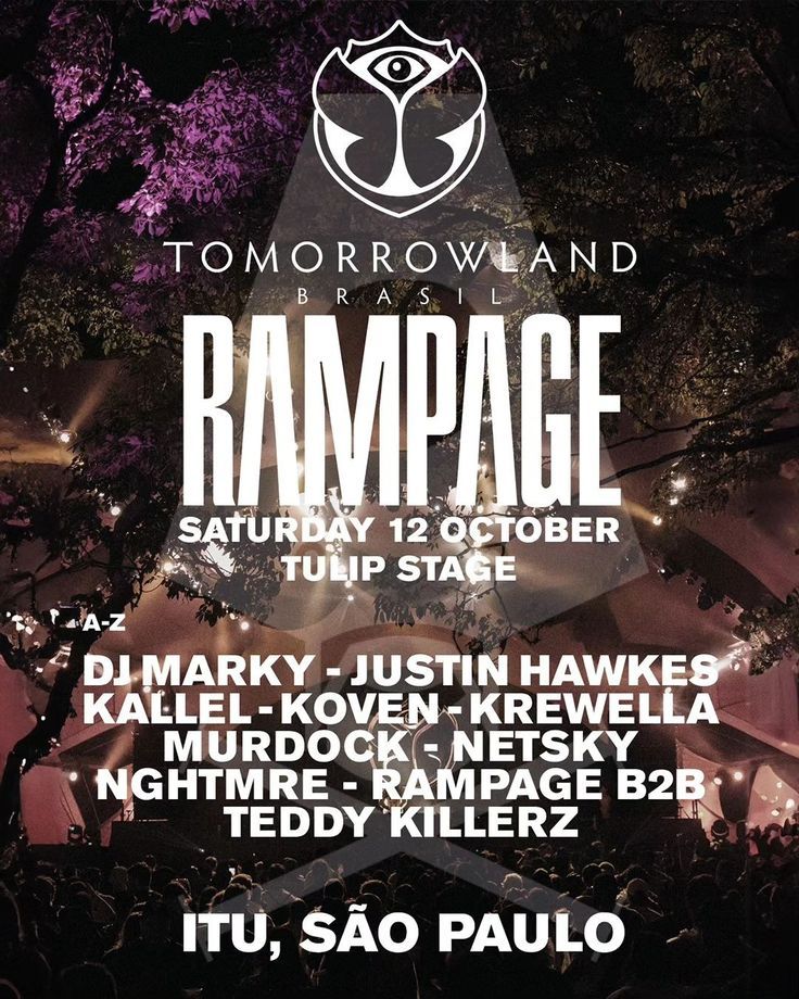 RAMPAGE X TOMORROWLAND BRASIL