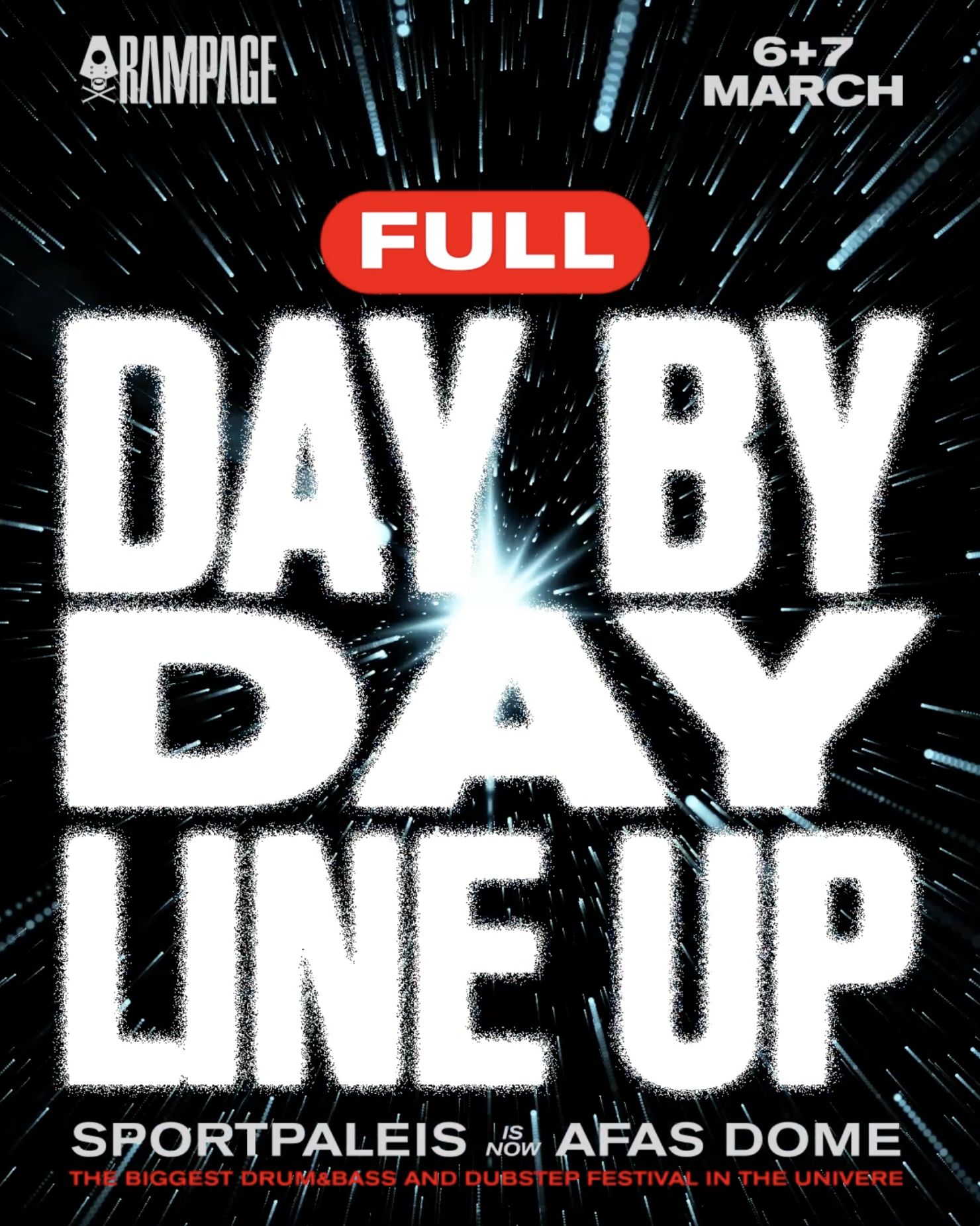 RAMPAGE WEEKEND DAY-BY-DAY LINE-UP IS HERE