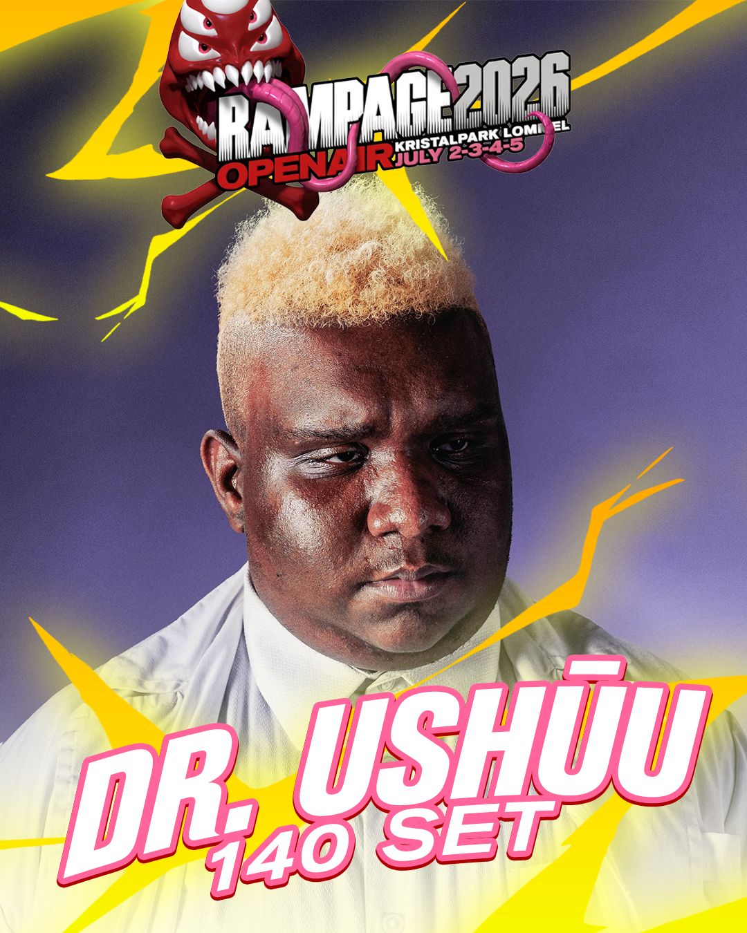 DR.USHŪU GOES DEEP AT RAMPAGE OPEN AIR 2026