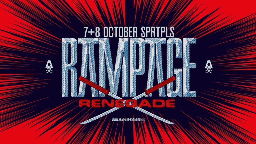 RAMPAGE RENEGADE DAY BY DAY LINE UP ANNOUNCED!!!