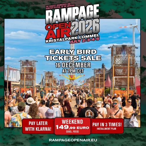Early Bird Tickets Sale Rampage Open Air 2026