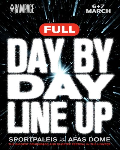 RAMPAGE WEEKEND DAY-BY-DAY LINE-UP IS HERE