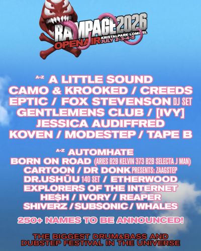 NEW NAMES FOR RAMPAGE OPEN AIR