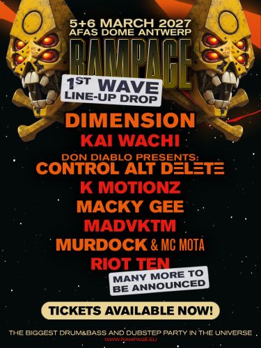 RAMPAGE WEEKEND 2027 TICKETS ON SALE AND FIRST NAMES